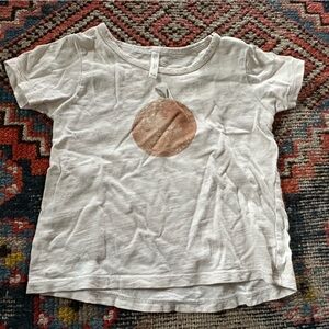Rylee & Cru orange tee, 12-18 months